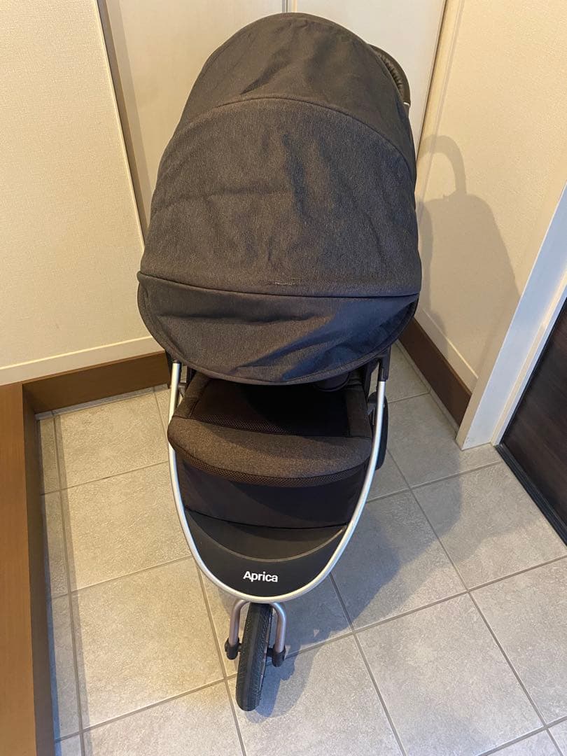 Aprica ベビーカー アップリカ　スムーヴ　プレミアム　レインカバー付き