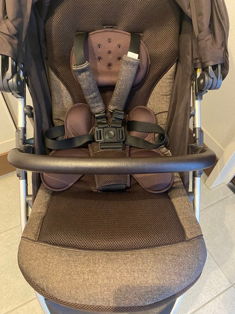 Aprica ベビーカー アップリカ　スムーヴ　プレミアム　レインカバー付き