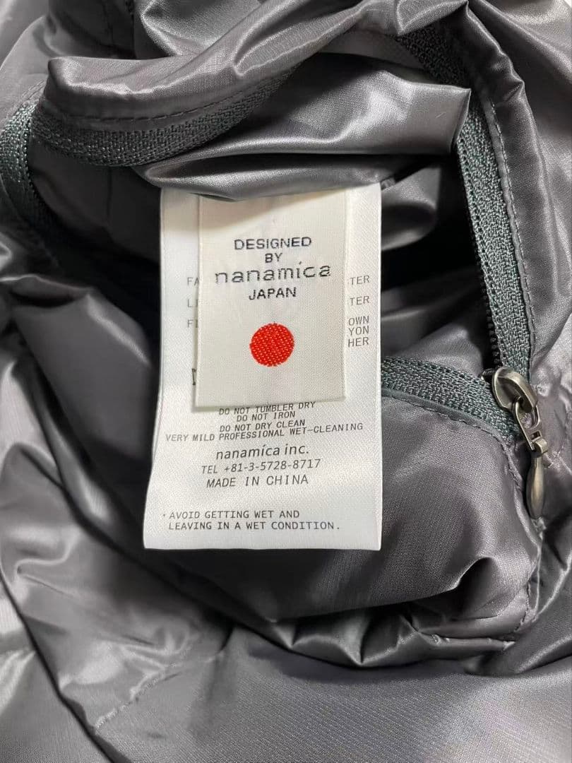 nanamica × BATONER ニット ダウン カーディガン