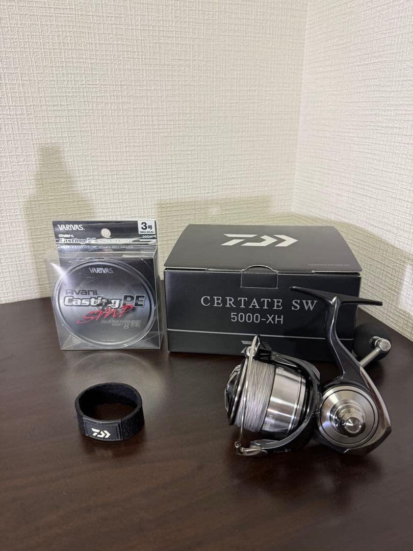 ダイワ 24セルテート SW 5000-XH バリバスPE付き