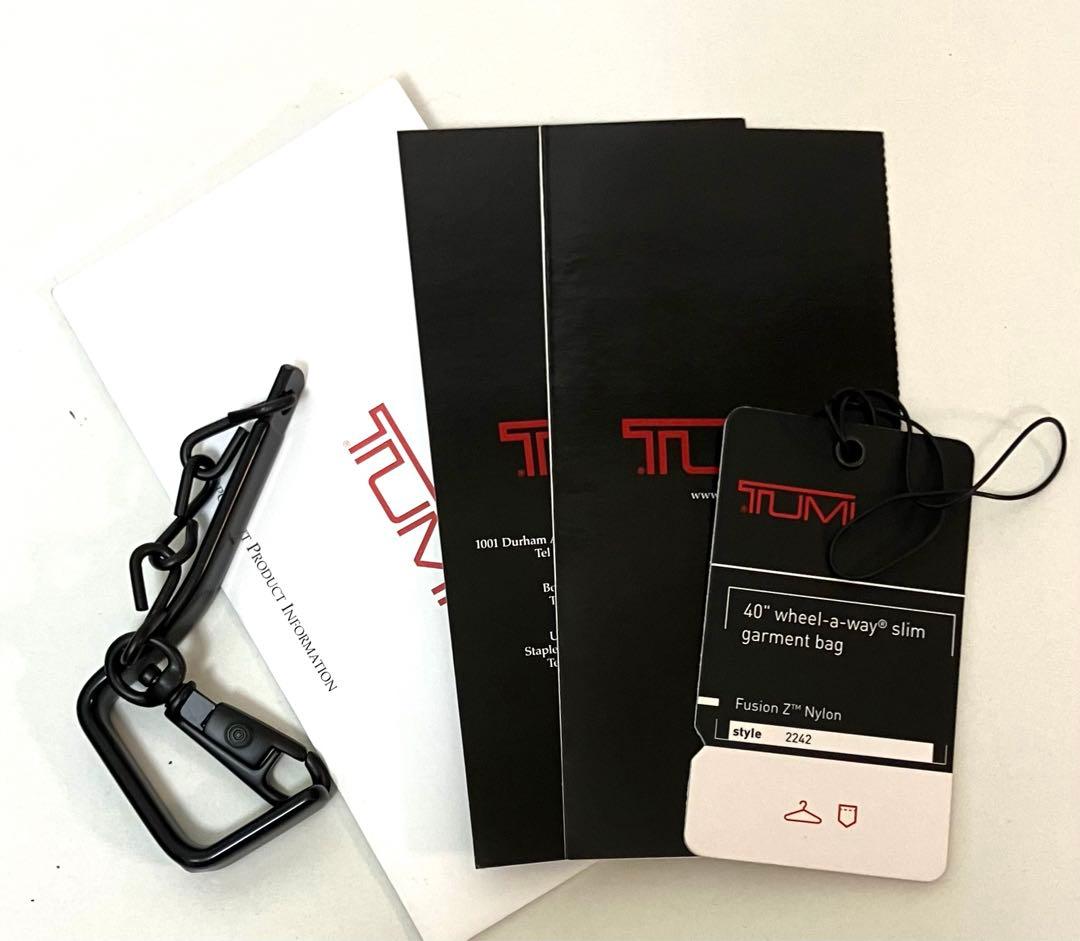 美品 送料無料 TUMI ホイールアウェイ 40インチ スリム ガーメントバッグ