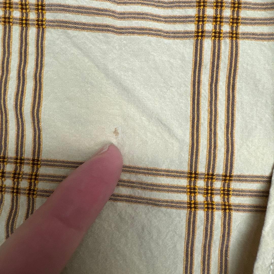 ★THE NORTH FACE X GUCCI チェック シャツ★size16