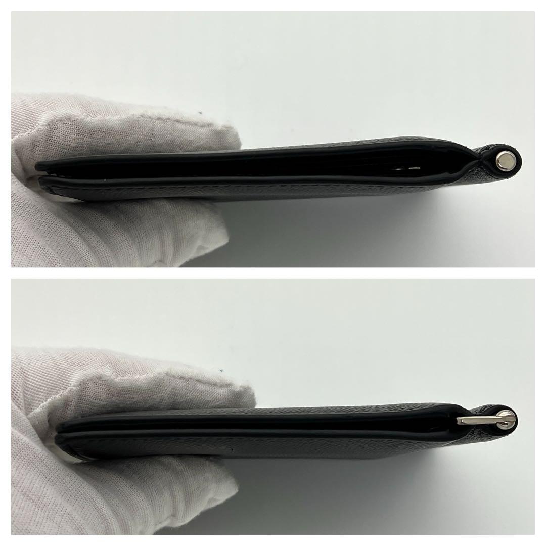 【極美品】Saint Laurent サンローランパリ マネークリップ 黒