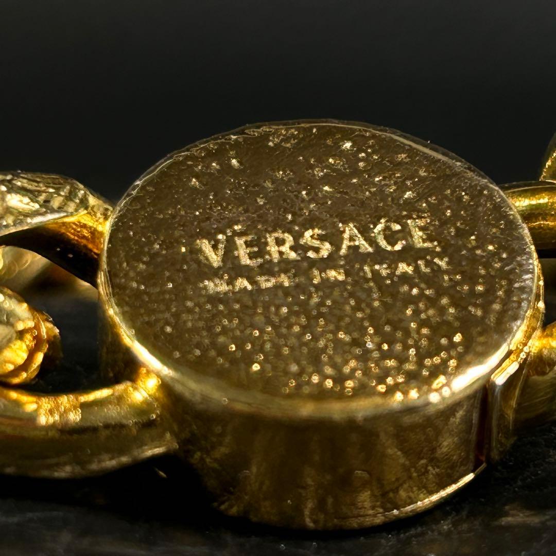 VERSACE ヴェルサーチ メデューサ 喜平 チェーン ブレスレット バングル