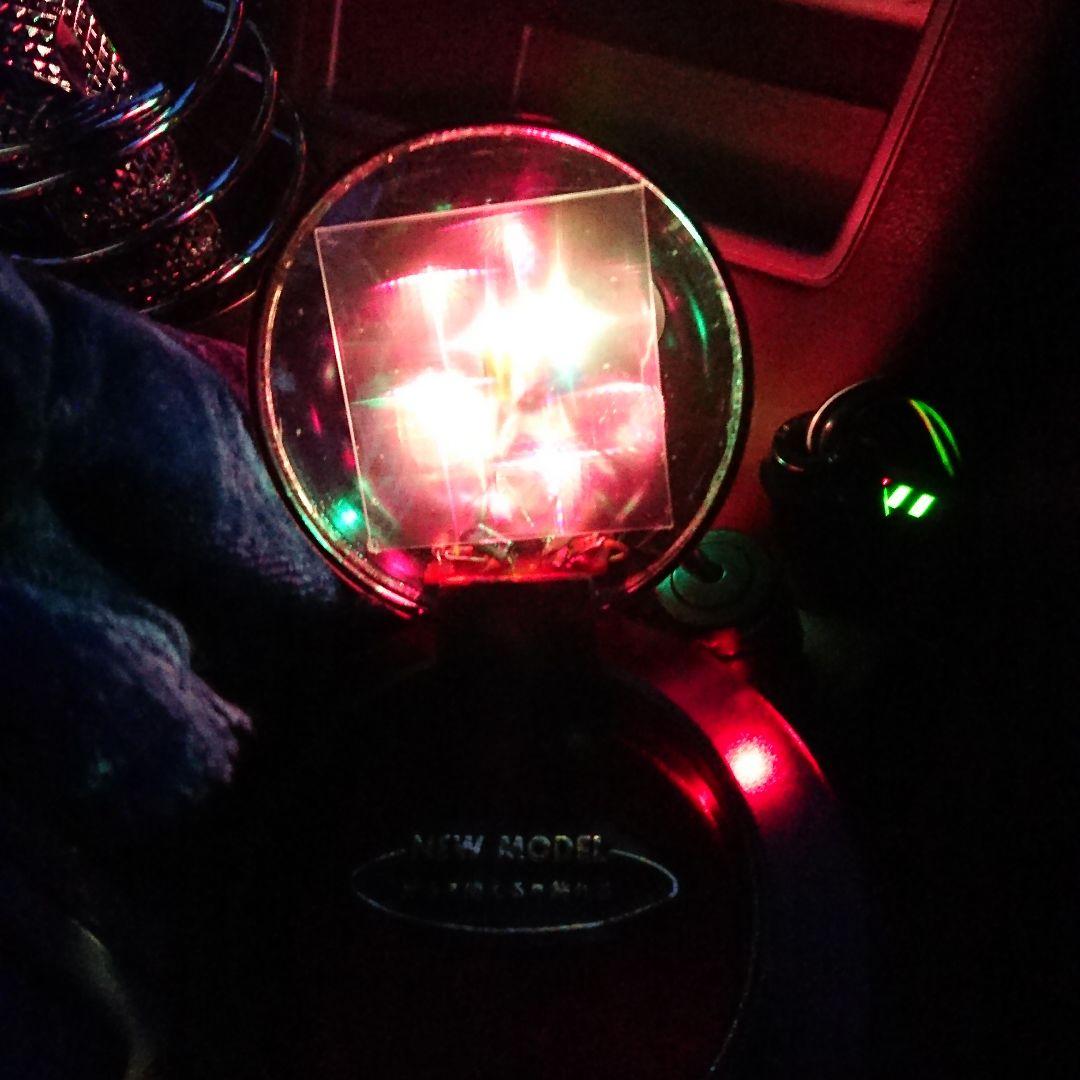 当時物 光り物 ファンタジードーム&シガームードランプ　２セット