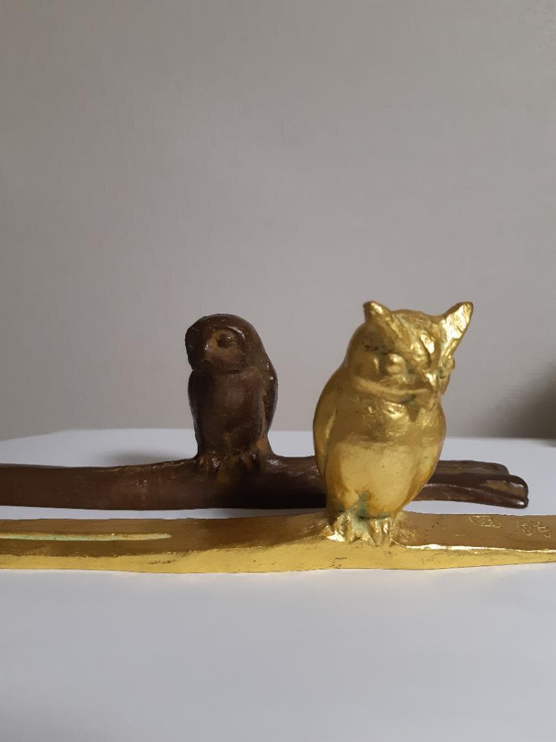 ふくろうの文鎮(2種)