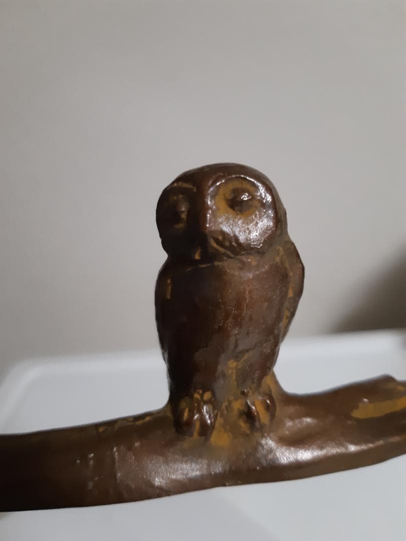 ふくろうの文鎮(2種)