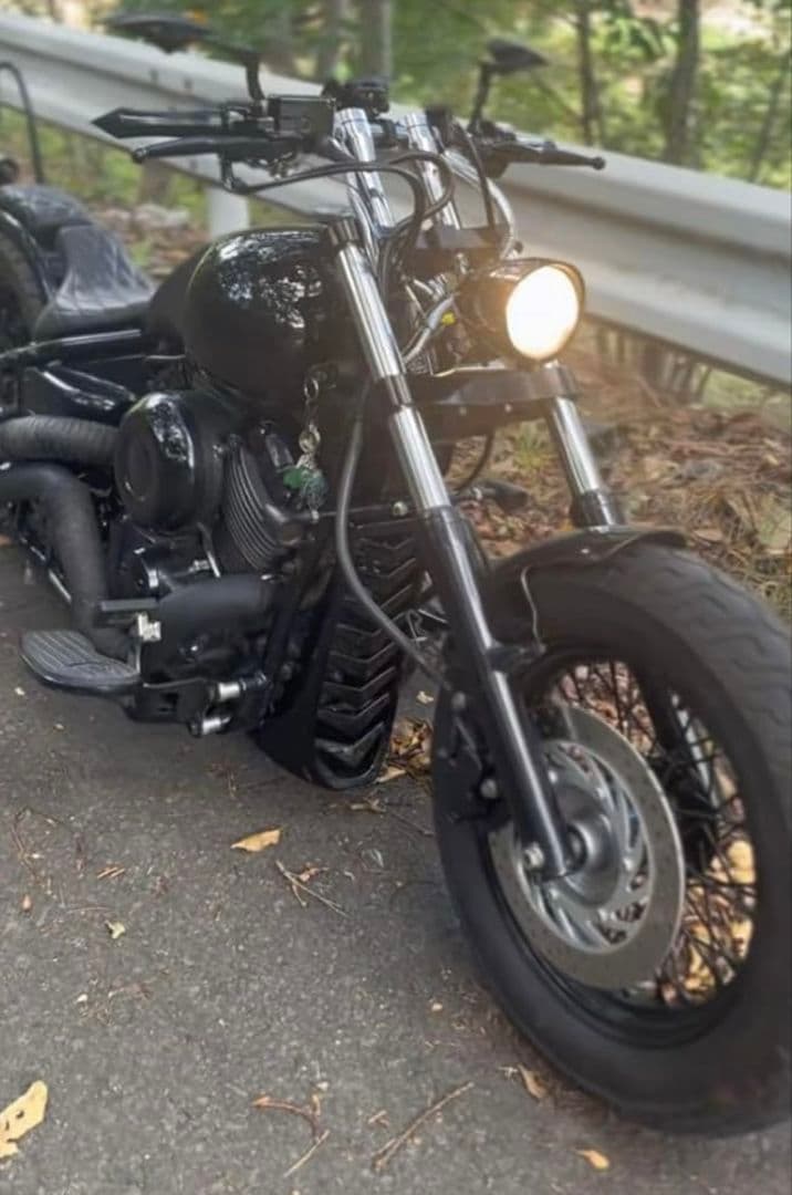 ドラッグスター400 アンダーカウル 黒 アンダーカバー 新品