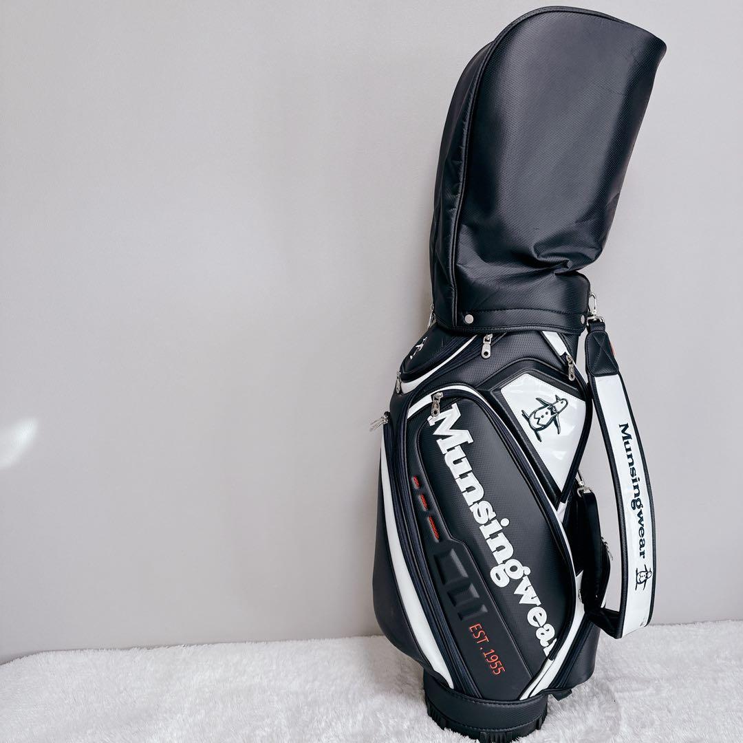 Munsingwear マンシングウェア　キャディーバッグ　美品　 ゴルフバッグ
