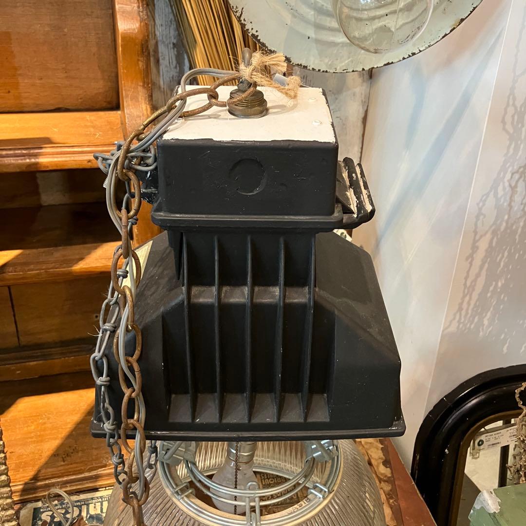 アンティーク　ペンダントライト　アメリカ　インダストリアル