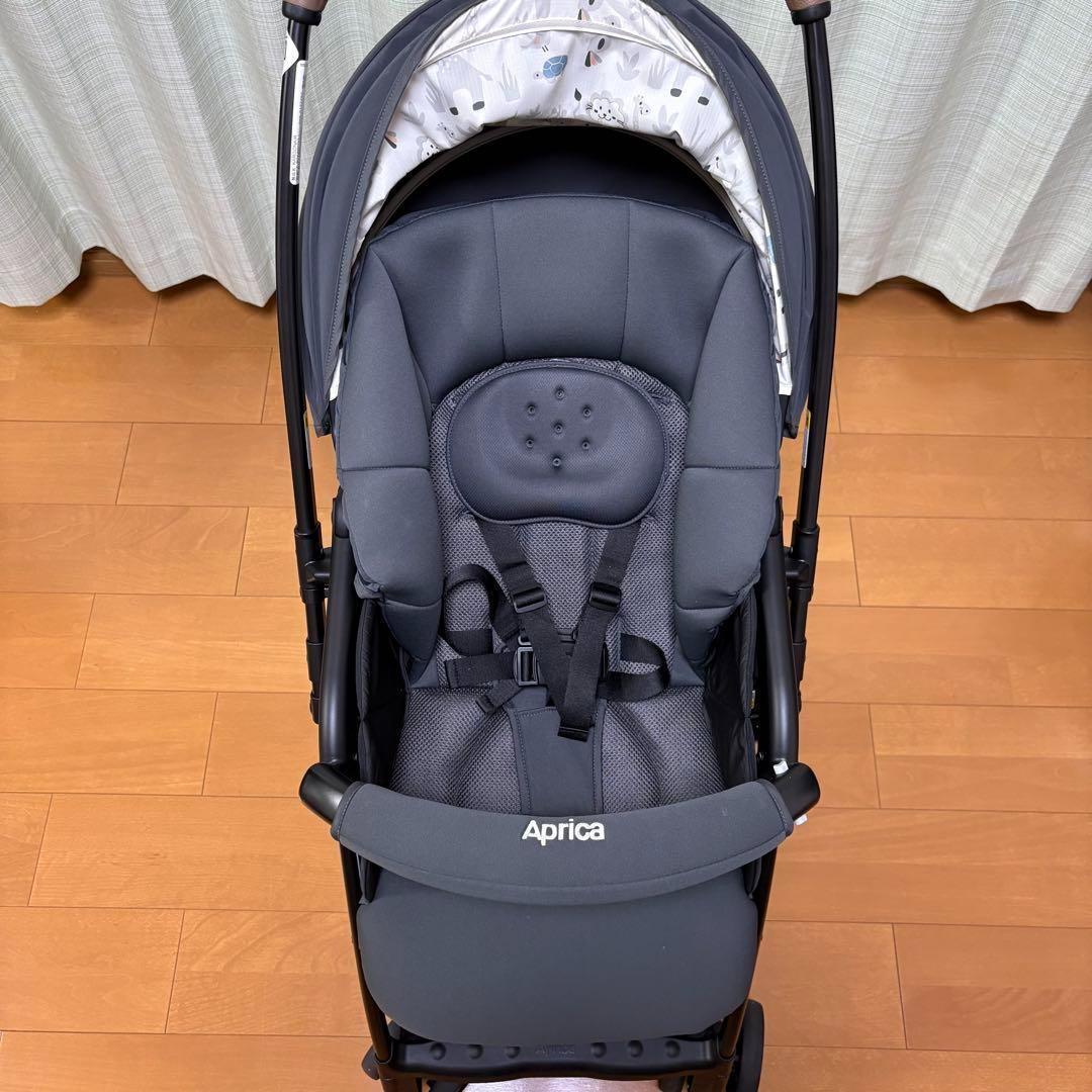 Aprica アップリカ カルーン エアー メッシュAB ベビーカー グレー
