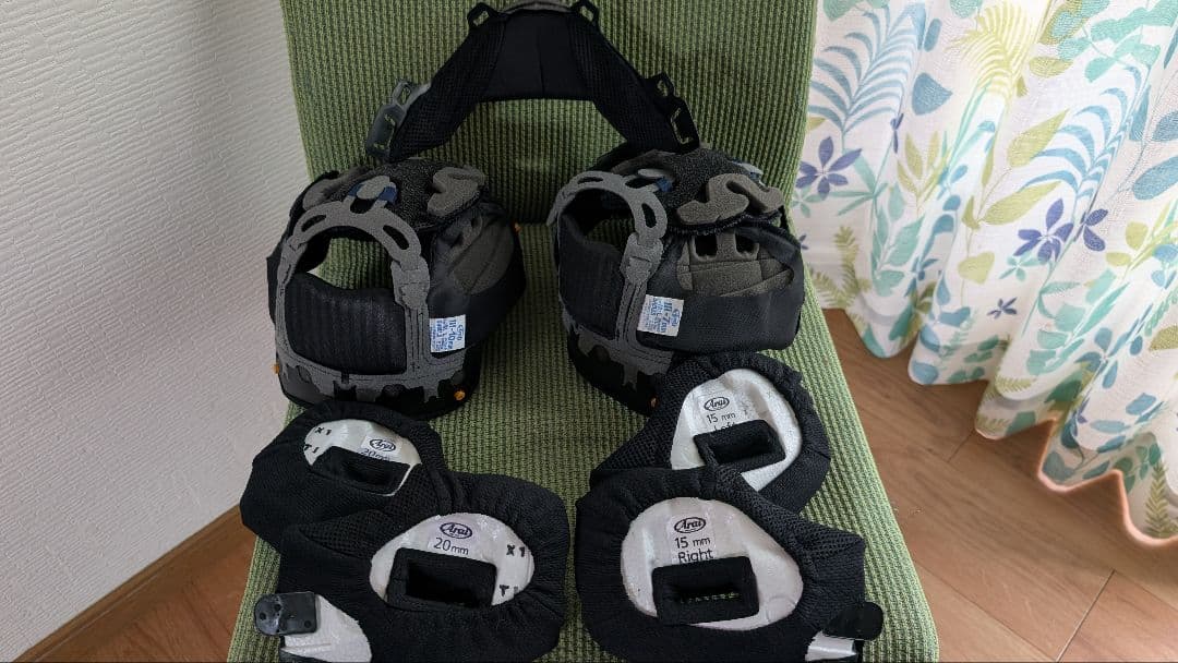 Arai ラパイドネオ　内装M/Lセット