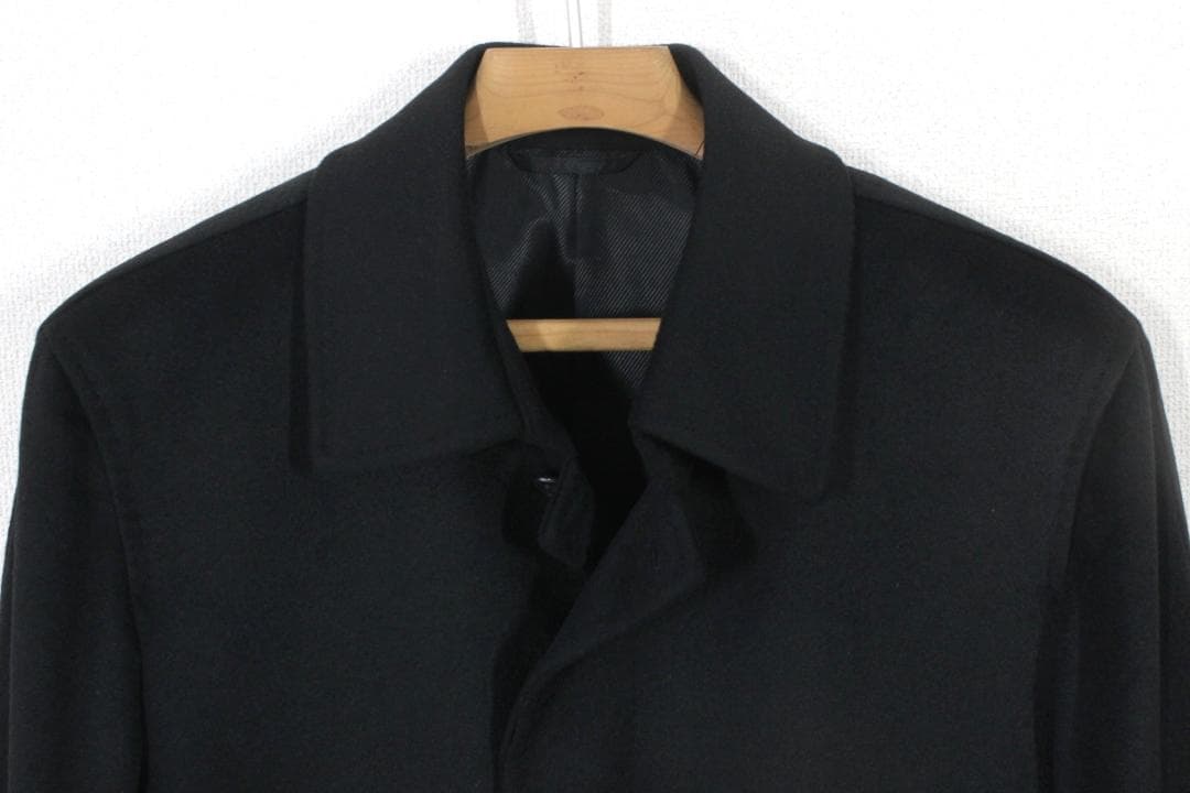 21【極美品】ダーバン カシミヤ100% ステンカラーコート LL AB7 A8