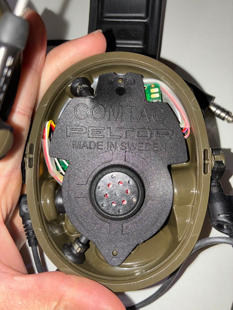 3M Peltor COMTAC V dual OD 米軍放出品