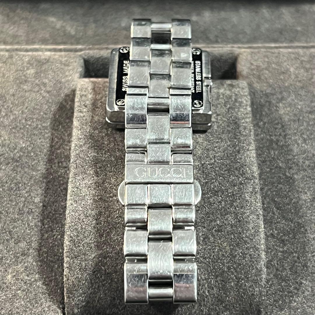 308 GUCCI 時計　レディース 3600L Gロゴ Gフェイス　スクエア