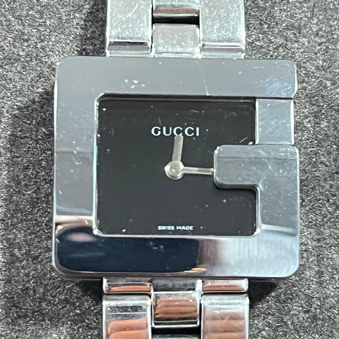 308 GUCCI 時計　レディース 3600L Gロゴ Gフェイス　スクエア