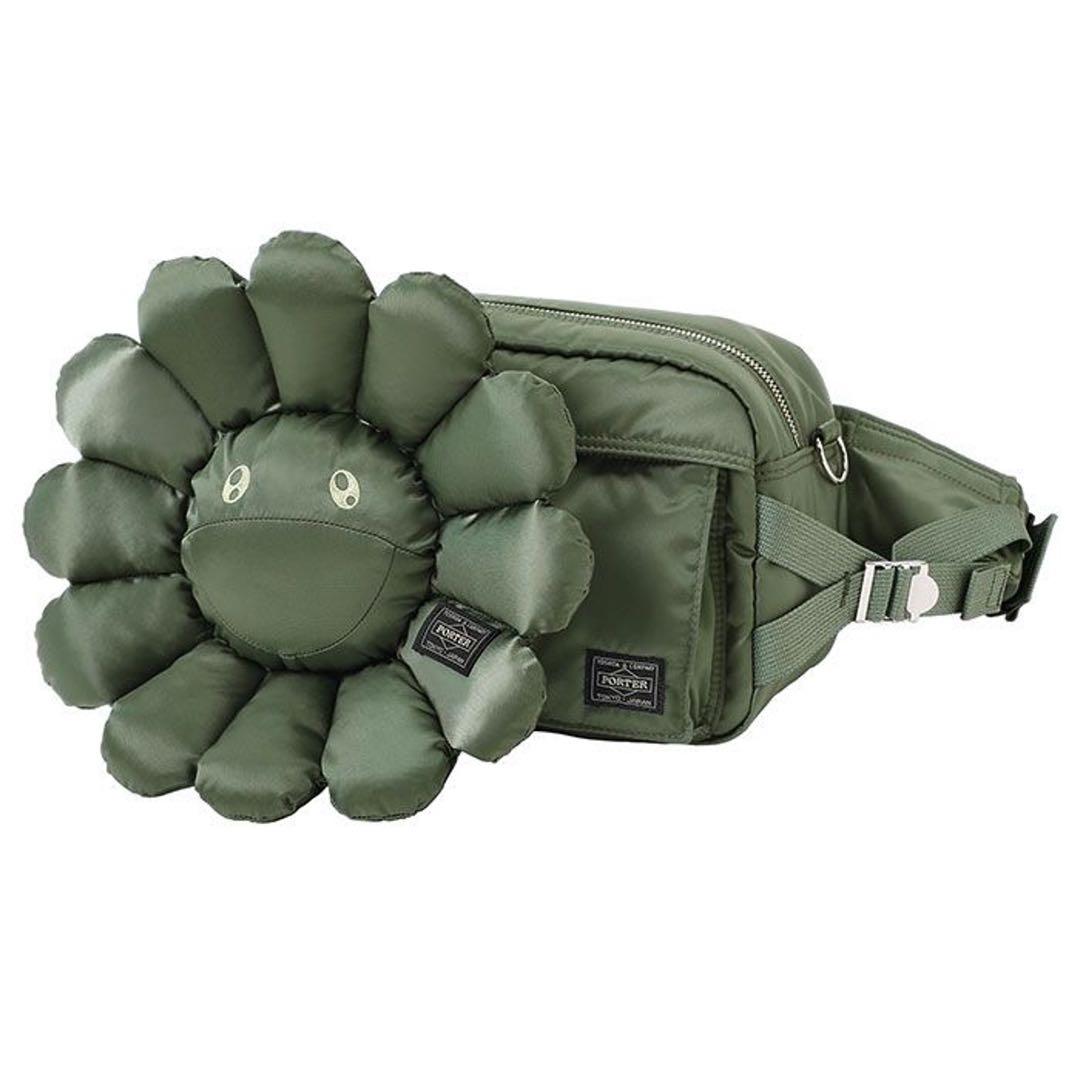 porter 村上隆 コラボ ウエストバッグ ポーター カイカイキキ タンカー