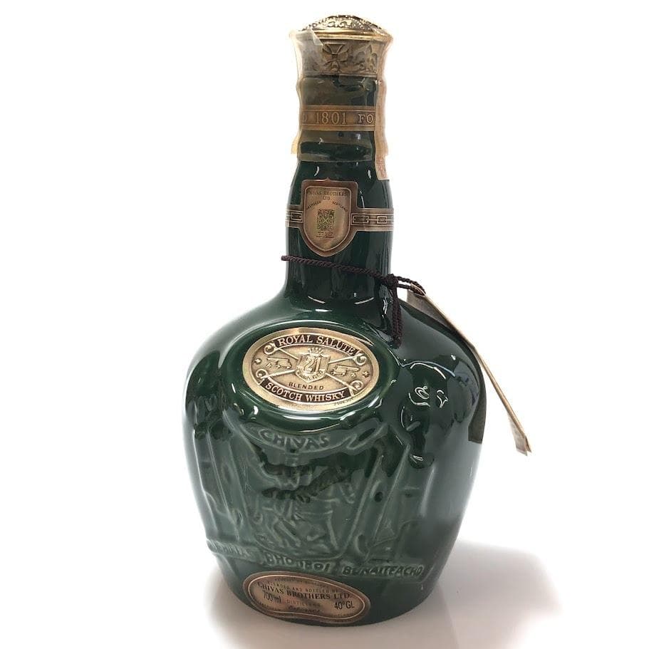 未開栓 ロイヤルサルート 21年 グリーン 緑 700ml 40% ウイスキー