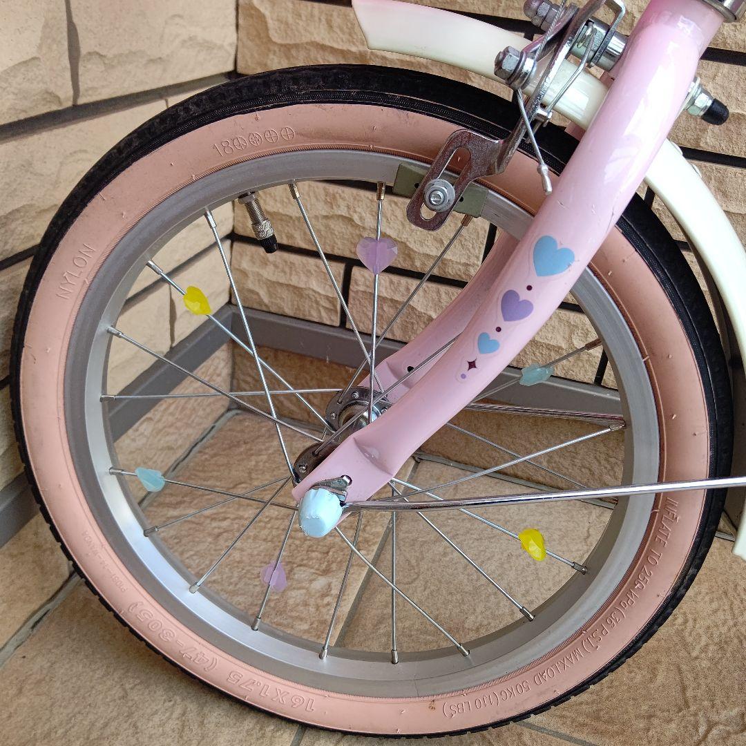 キッズ自転車プリンセス 16インチ ヘルメット