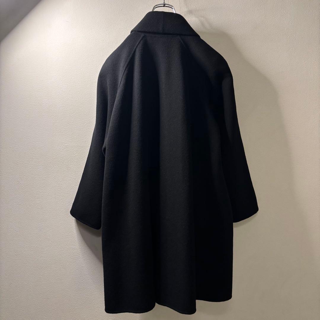 激レア 80's 90's vintage カシミヤ 変形 ドレープ コート