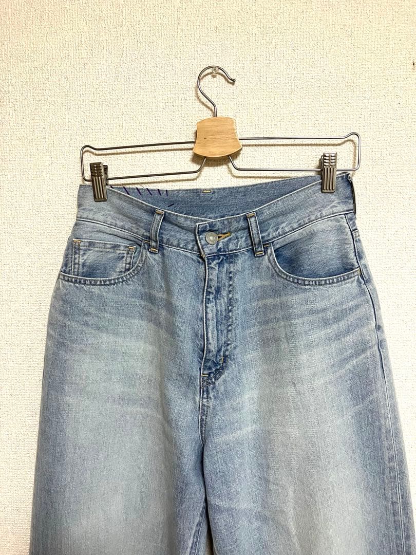 RH Vintage オーガニックコットン ビッグデニムパンツ（blue）　25