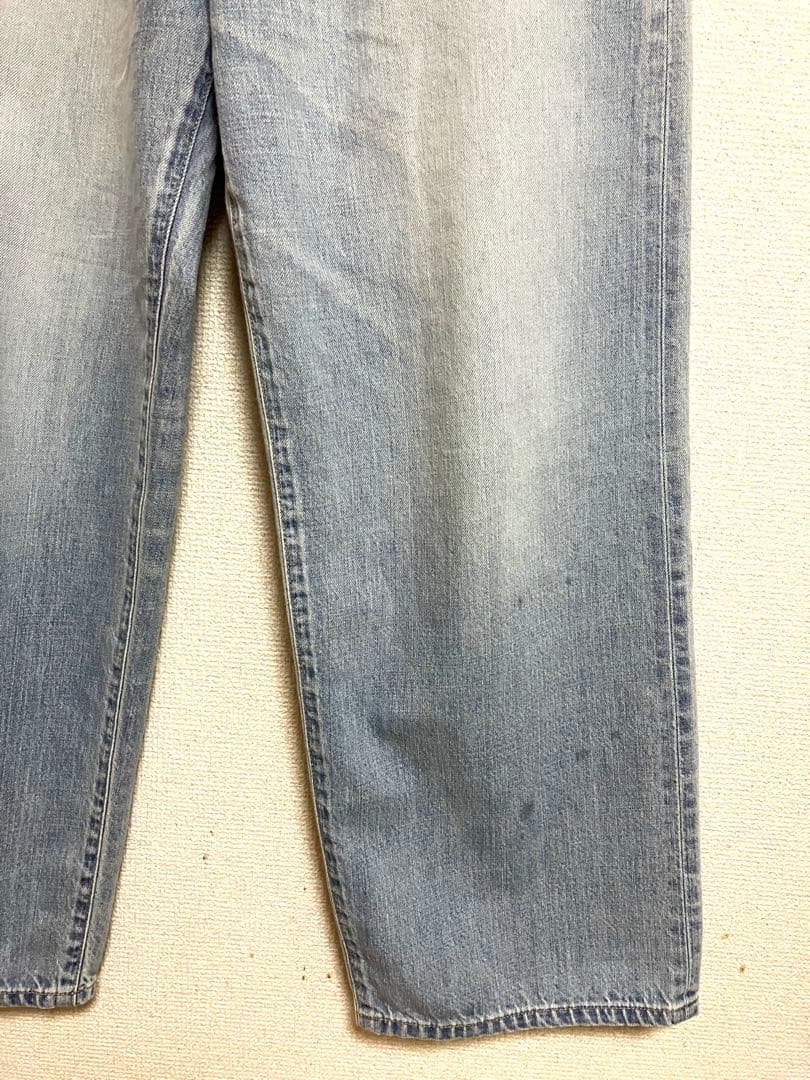 RH Vintage オーガニックコットン ビッグデニムパンツ（blue）　25