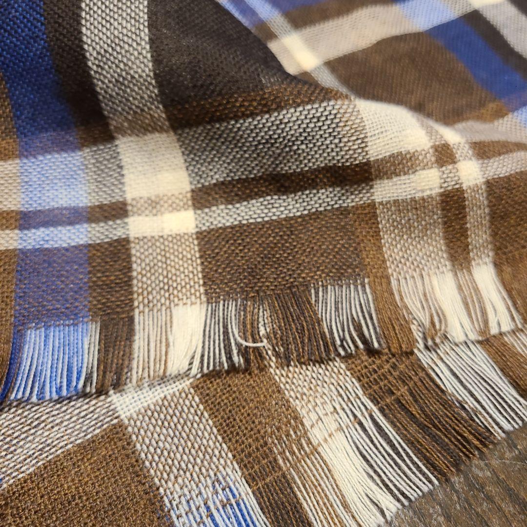 Johnstons チェック柄ストール