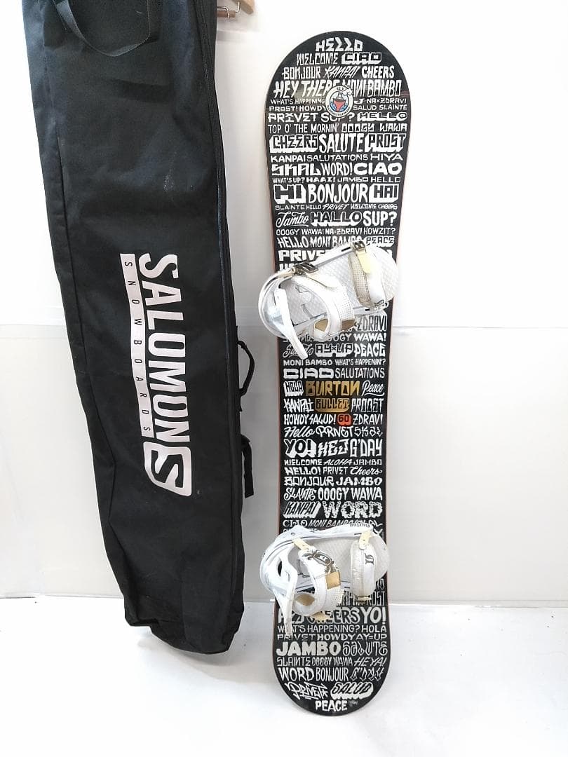 BURTON バートン BULLET 160cm 3点セット スノーボード△