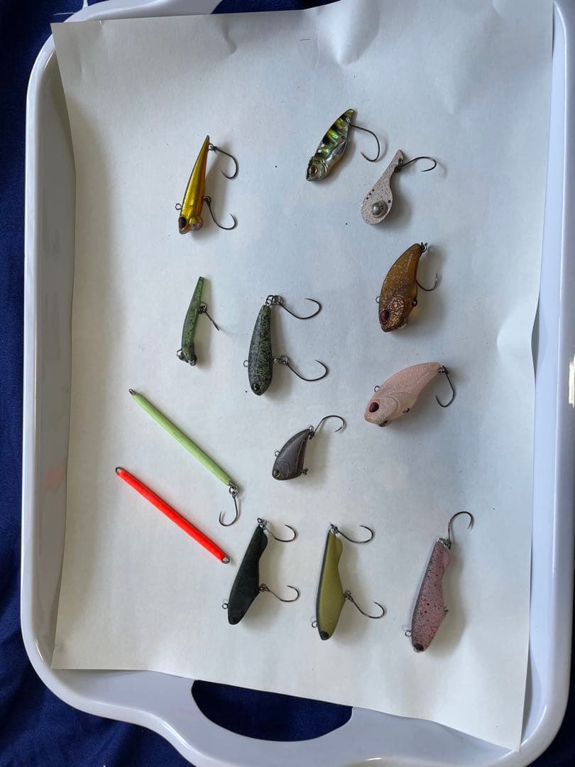 管釣用　ケースとルアーセット