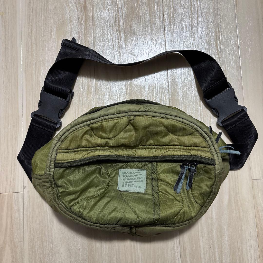 US 三軒茶屋 M-65 Quilted Liner Body Bag キムタク