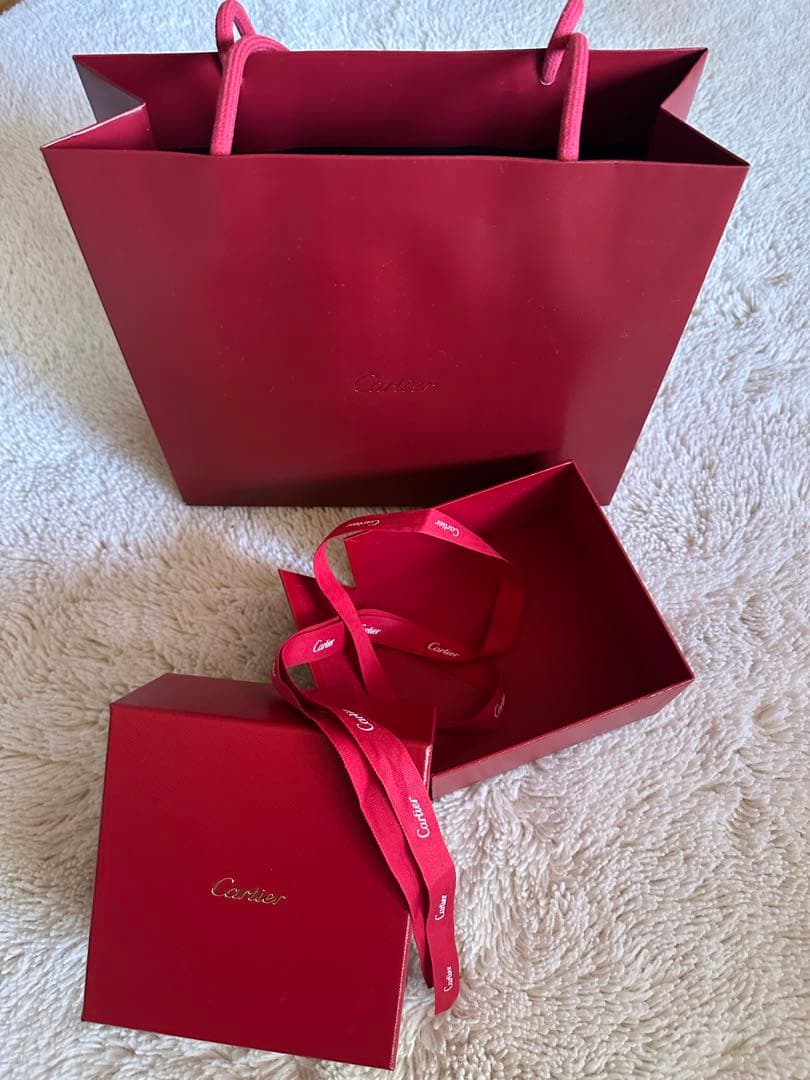 カルティエ　空箱　ショッパー　美品　ボックス