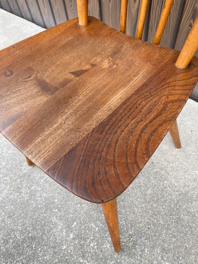 アーコール　Ercol スティックバックチェア　ヴィンテージ　木製　椅子　イス