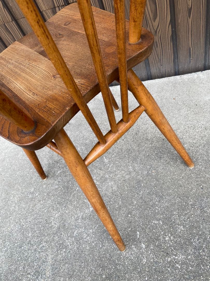 アーコール　Ercol スティックバックチェア　ヴィンテージ　木製　椅子　イス