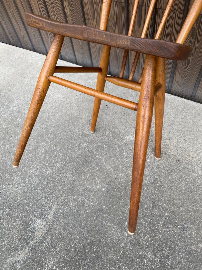 アーコール　Ercol スティックバックチェア　ヴィンテージ　木製　椅子　イス