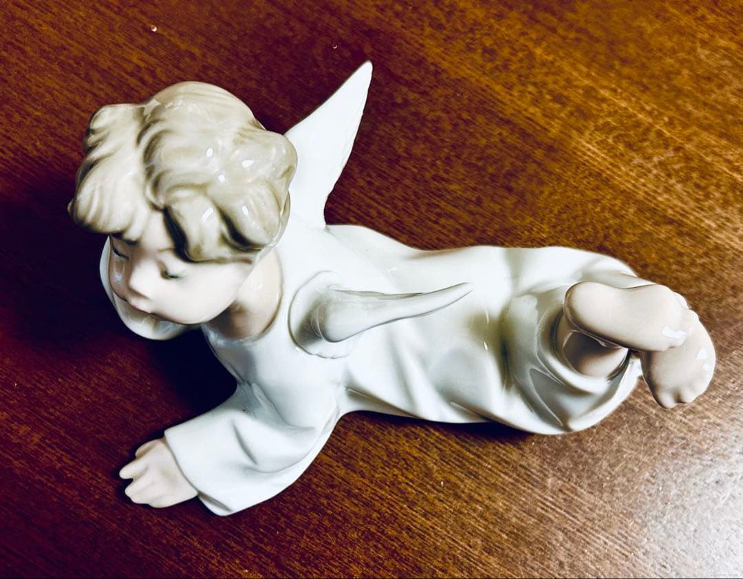 Lladro リヤドロ　天使　2体　可愛いひと休み 可愛いお祈り