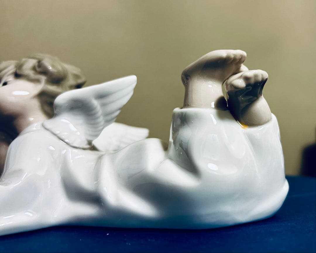 Lladro リヤドロ　天使　2体　可愛いひと休み 可愛いお祈り
