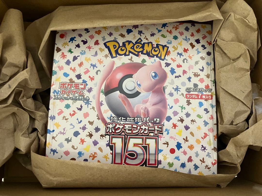 ポケモンカード 151 BOX 未開封
