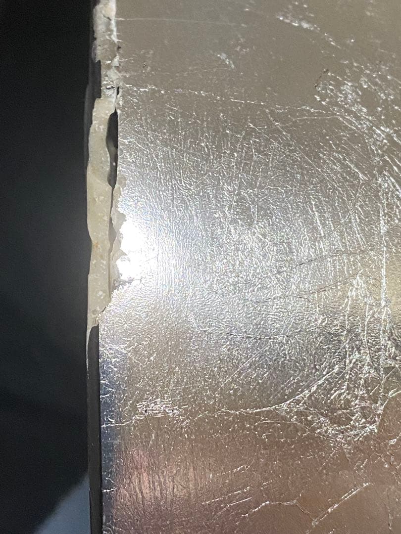 高級 漆器 花瓶♦️映えグラスや映えインテリアに◎金運を呼ぶシルバー♦️送料込