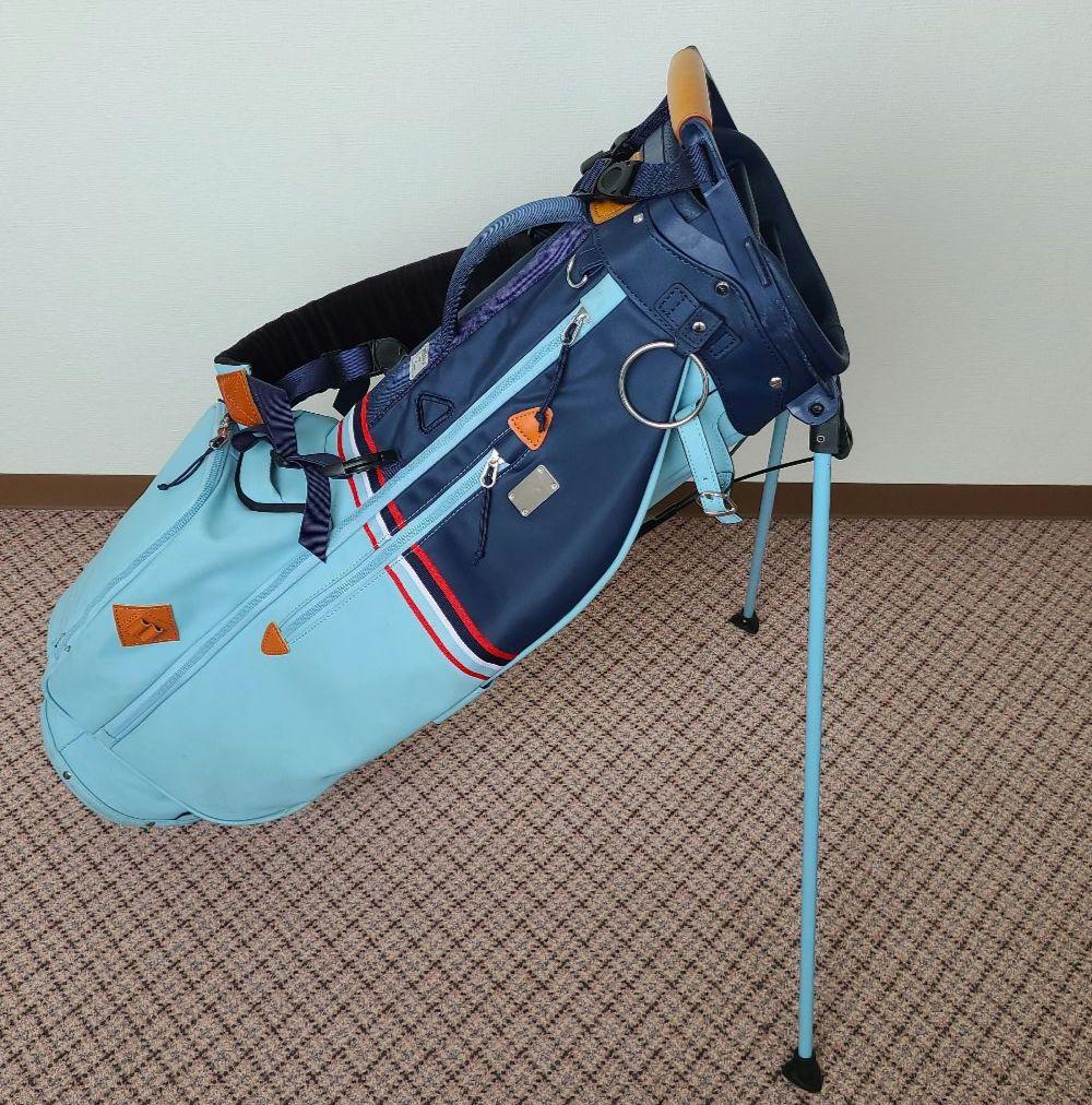 サンマウンテン　スタンド式軽量ゴルフバッグ 4分割