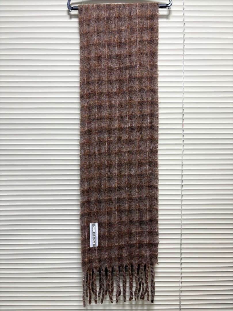 新品《 OUR LEGACY 》Estate Scarf マフラー アルパカ