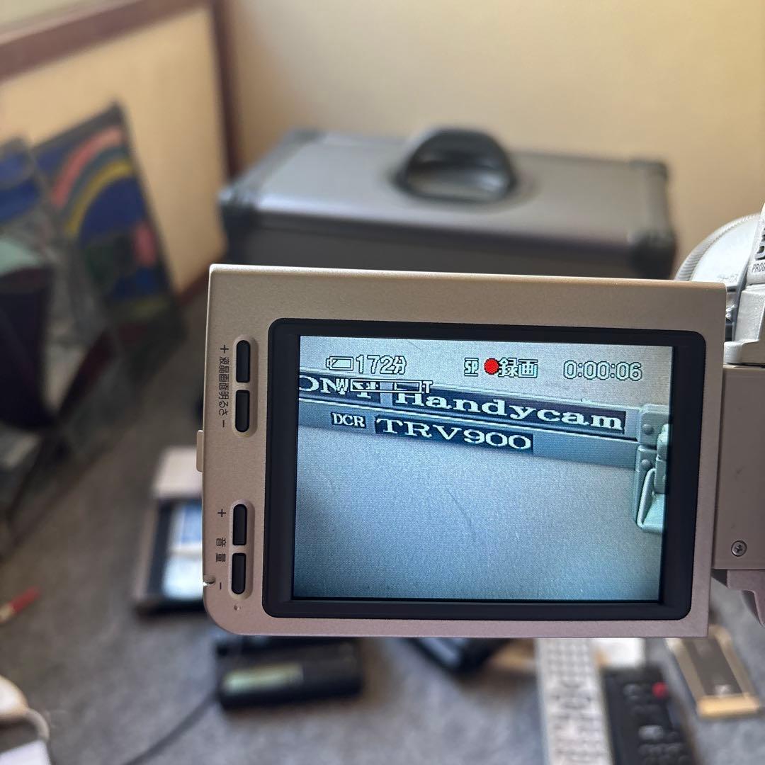 Sony TRV900 ビデオカメラ 本体　FA-P1 Sony PCカード接続