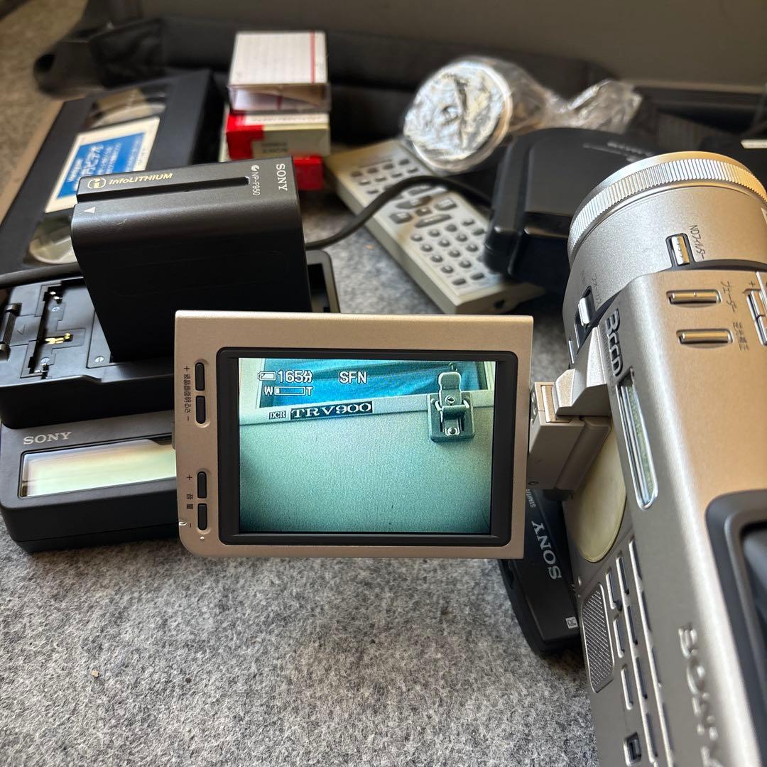 Sony TRV900 ビデオカメラ 本体　FA-P1 Sony PCカード接続