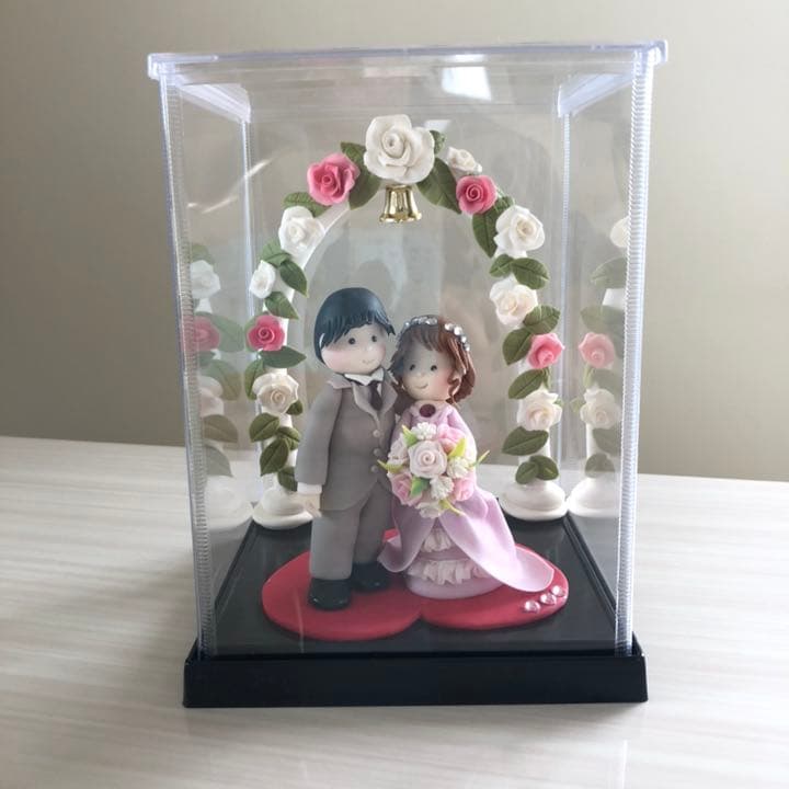 結婚式のプレゼント！オーダーメイドウエディング人形！