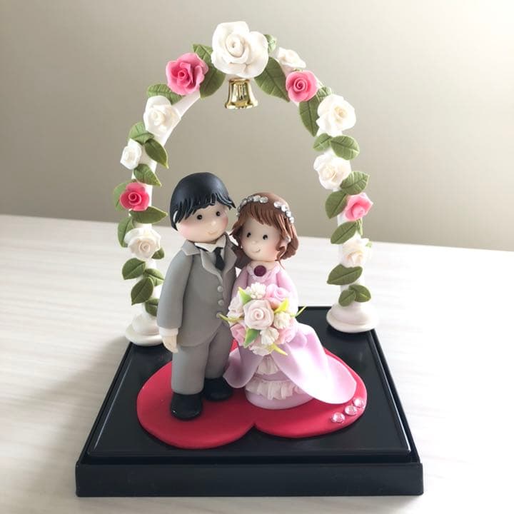 結婚式のプレゼント！オーダーメイドウエディング人形！