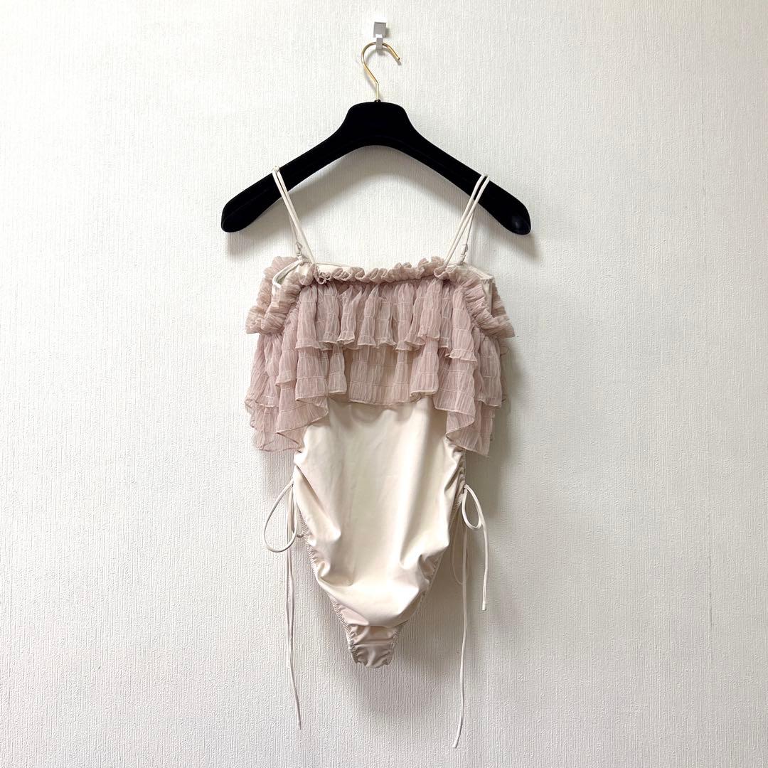 【SNIDEL】新作♡新品　フリルワンピスイムウェア【定価¥20,900】