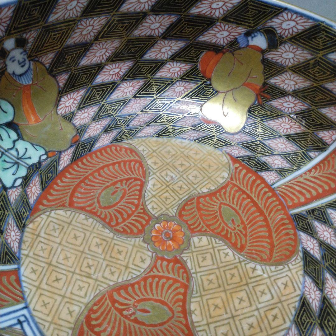 G*n様 特上手　古伊万里　金彩　色絵　賢人　そう図　深鉢　バラ売りも可能です。