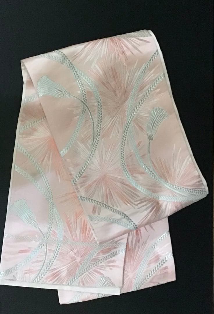 正絹　振袖　長襦袢　袋帯セット　豪華振袖　576-6