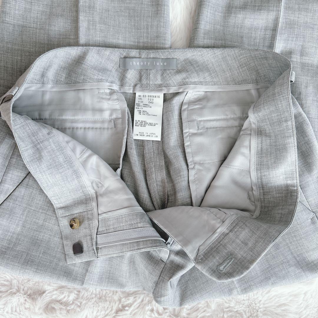 大きいサイズ42/40✨セオリーリュクス★パンツスーツ　セット　エグゼクティブ