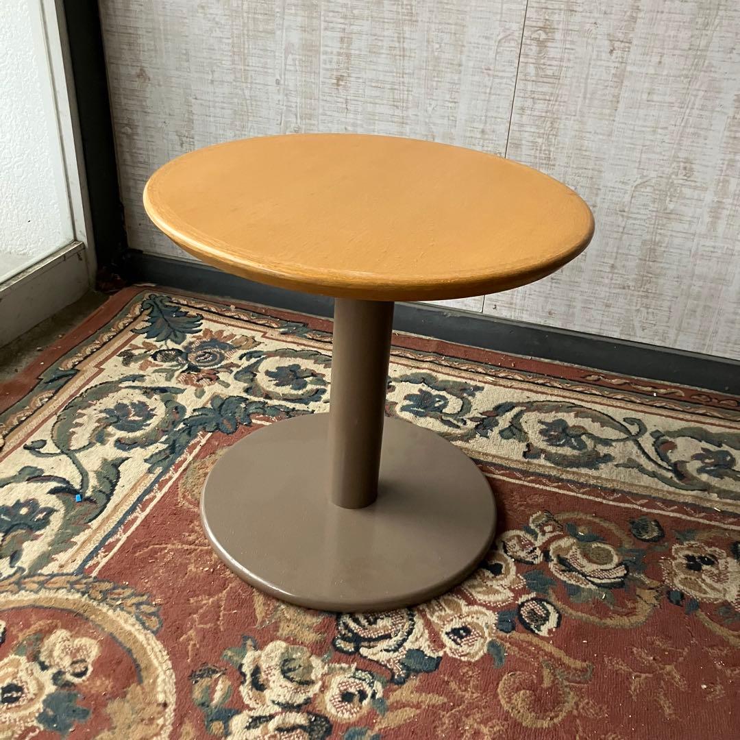 ヴィンテージ tendo 天童木工 木製 ラウンドテーブル サイドテーブル 円卓