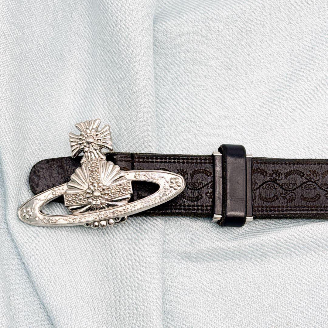 Vivienne Westwood ヴィヴィアンウエストウッドオーブ 刺繍ベルト